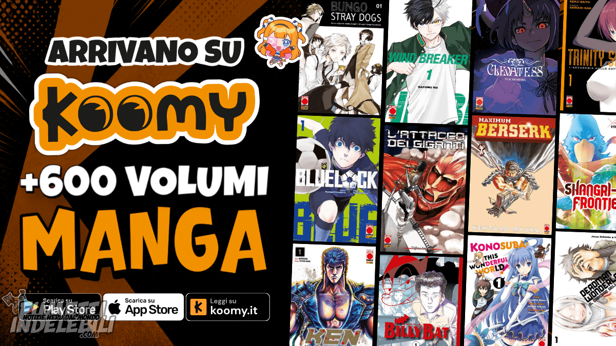 Koomy amplia il catalogo manga con una prima selezione Planet Manga
